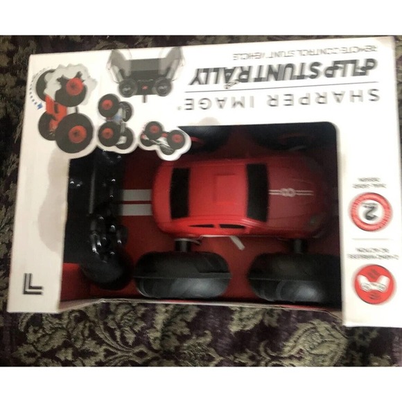 ✅ Sharper Image Remote Control RC Cars Flip Stunt Rally Car Toy for Kids, - Picture 5 of 11